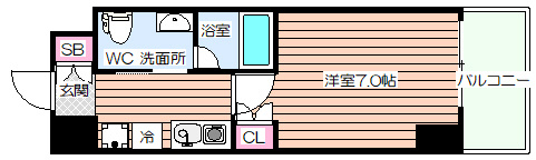 【間取り】 | パウゼ東天満