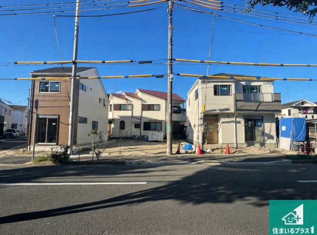 ■伊丹市鈴原町　第1期　新築一戸建ての外観|現在建築中！落ち着いた街並みで新生活を始めることが出来そう！周辺の物件も併せてご紹介させて頂きます！