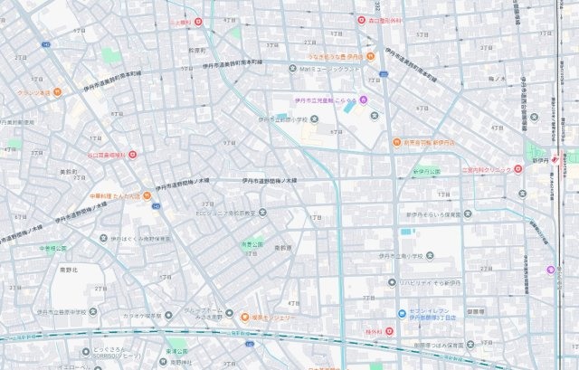 伊丹市鈴原町　第1期　新築一戸建ての地図