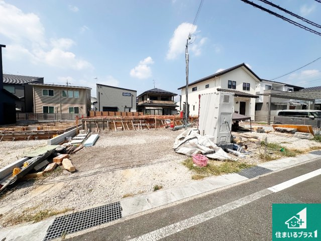 小野市神明町　第13期　新築一戸建ての外観|現在建築中！落ち着いた街並みで新生活を始めることが出来そう！周辺の物件も併せてご紹介させて頂きます！