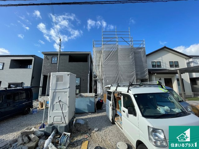 小野市神明町　第13期　新築一戸建ての外観|現在建築中！落ち着いた街並みで新生活を始めることが出来そう！周辺の物件も併せてご紹介させて頂きます！