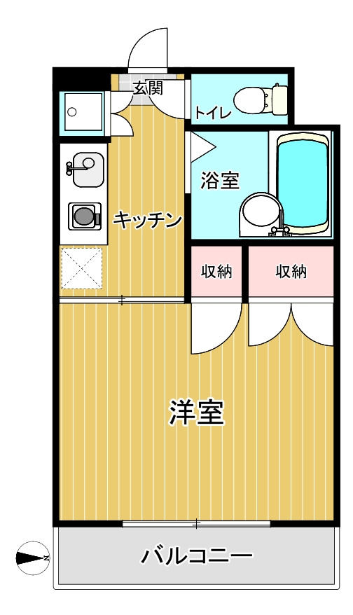 JLBグランエクリュ武蔵小金井の間取り
