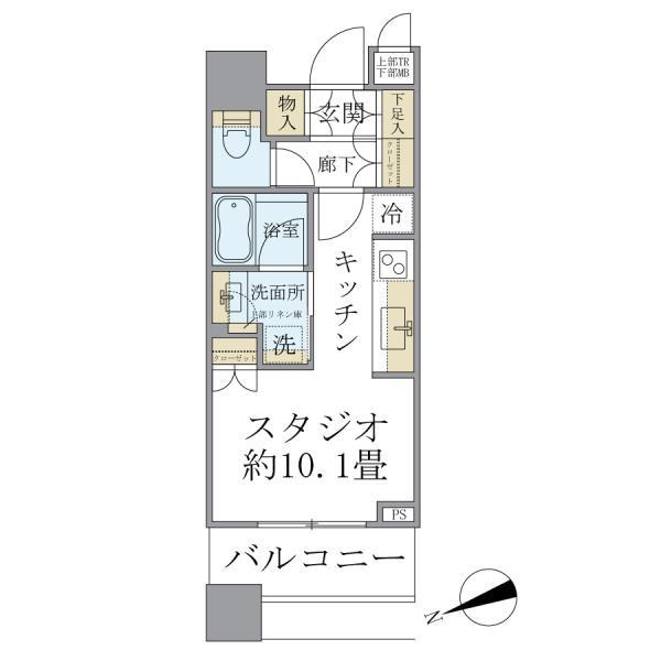 ＢｒｉｌｌｉａＴｏｗｅｒｓ目黒サウスレジデンスの間取り