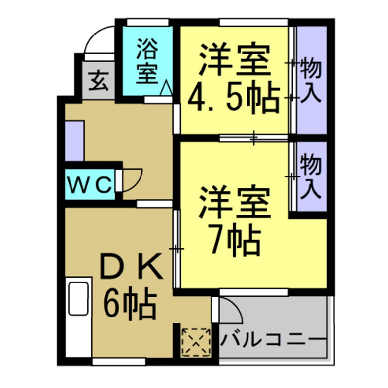 サンヒルズ富士の間取り