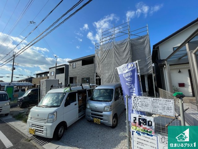 小野市神明町　第13期　新築一戸建ての外観|現在建築中！落ち着いた街並みで新生活を始めることが出来そう！周辺の物件も併せてご紹介させて頂きます！