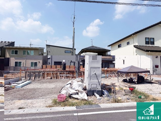 小野市神明町　第13期　新築一戸建ての外観|周辺は落ち着いた街並みの住宅地！子育てがしやすい住環境です！まだ未完成ですが、現地でしかわからない事もございます。是非一度ご覧ください。