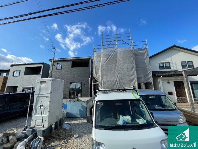 小野市神明町　第13期　新築一戸建ての外観|周辺は落ち着いた街並みの住宅地！子育てがしやすい住環境です！まだ未完成ですが、現地でしかわからない事もございます。是非一度ご覧ください。