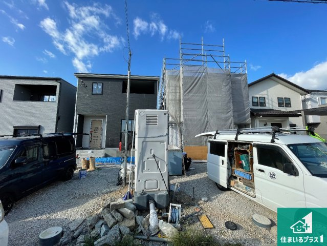 小野市神明町　第13期　新築一戸建ての外観|現在の進捗状況です！順調に作業進行中、完成が待ち遠しいです！詳細の間取り等、お気軽にお問い合わせください！