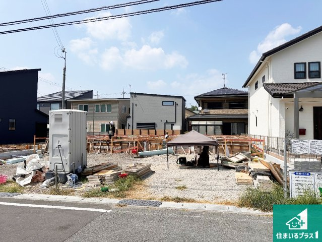 小野市神明町　第13期　新築一戸建ての外観|現在の進捗状況です！順調に作業進行中、完成が待ち遠しいです！詳細の間取り等、お気軽にお問い合わせください！