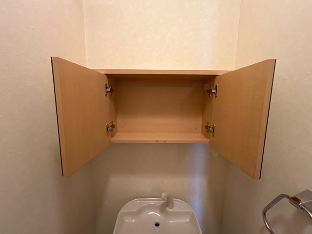 ディアフォンテーヌ A棟のトイレ|トイレ収納