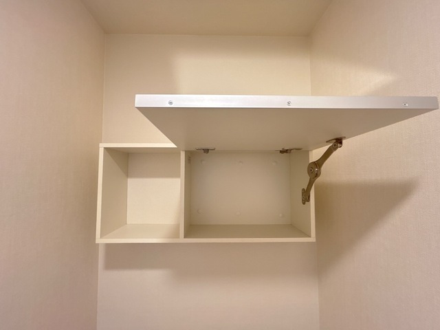 仲間町新築アパートＢ棟のトイレ|トイレ収納(イメージ)