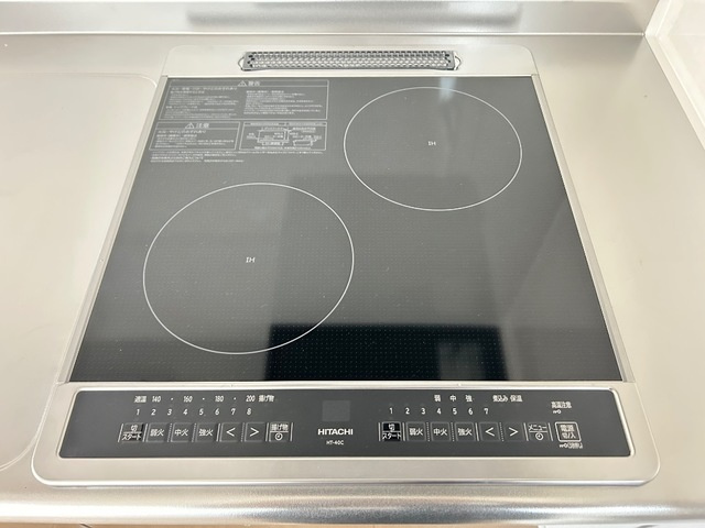仲間町新築アパートＡ棟|２口コンロ(イメージ)