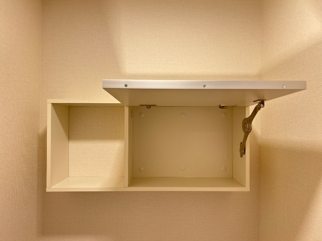 仲間町新築アパートＡ棟のトイレ|トイレ収納(イメージ)