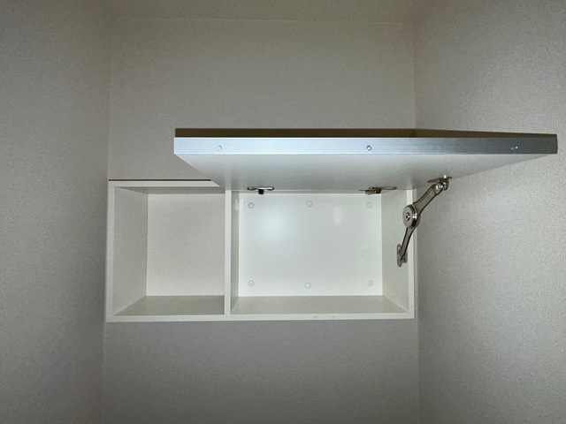 仲間町新築アパートＢ棟のトイレ|トイレ収納(イメージ)