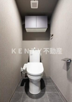 【トイレ】 | ザ・ライオンズフォーシア鶴見 | 落ち着いた色調のトイレです
