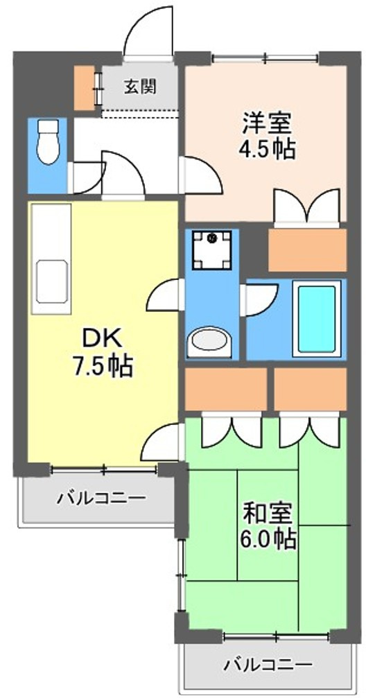エクセレント１　【当社限定募集】の間取り