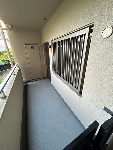 エル・フラット夙川霞町のバルコニー