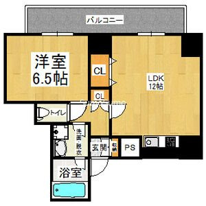 CITYSPIRE難波プレミアの間取り