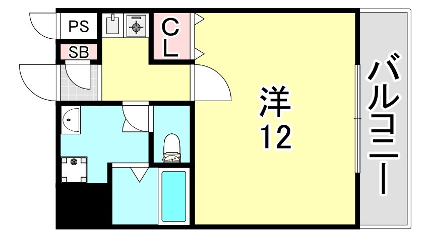 みなみハイツの間取り