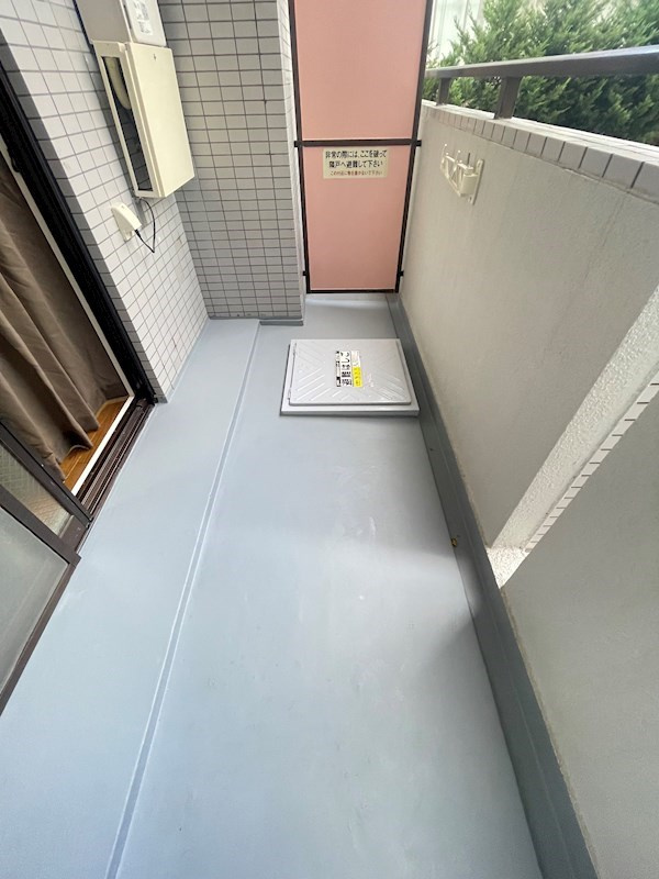 みなみハイツのバルコニー|陽当たり良好なバルコニーです