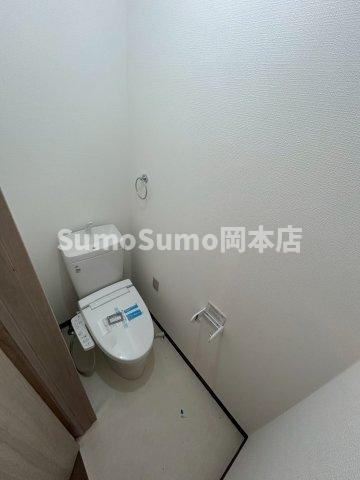 杣御影ハイムのトイレ|シンプルで使いやすいトイレです