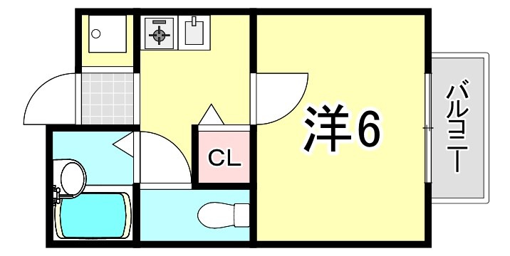 ハイツ・エスペーロの間取り