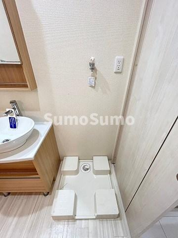 フジパレス西本町Ⅴ番館の洗面所|使いやすい洗面所です