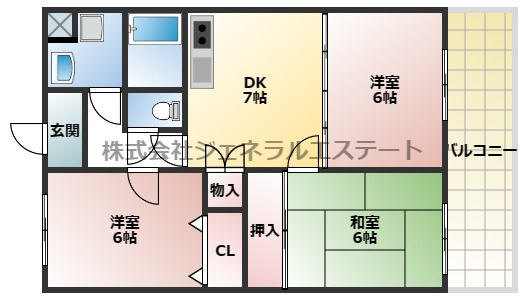【間取り】 | グランシャリオ