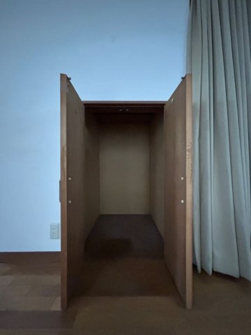 今﨑邸貸家の収納