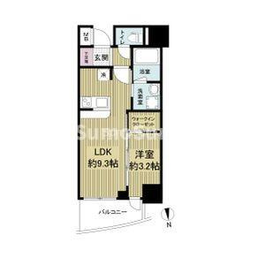 セレニテ堺筋本町リアンの間取り