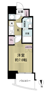 セレニテ堺筋本町リアンの間取り