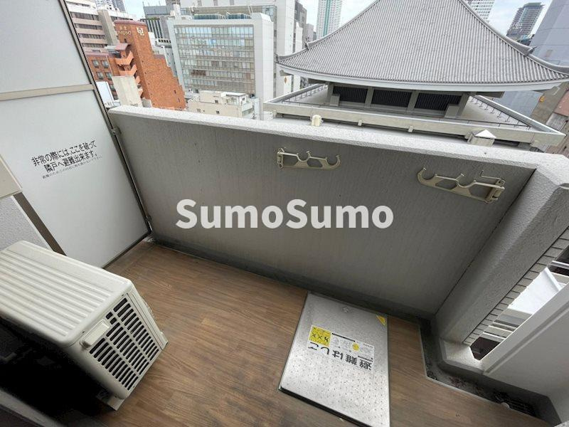 プライムアーバン御堂筋本町のバルコニー