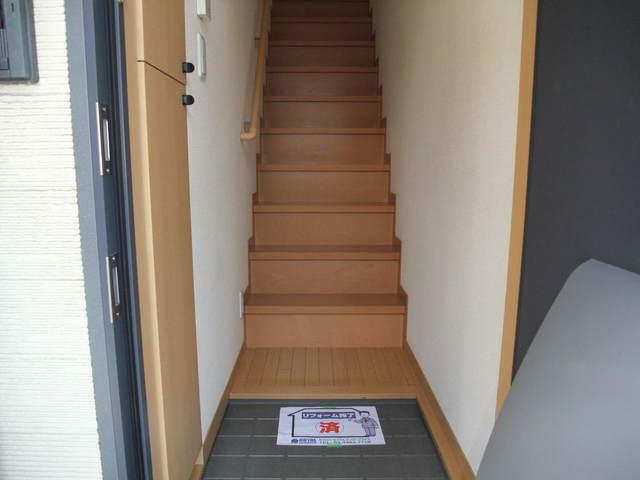 パークハイム上馬の玄関