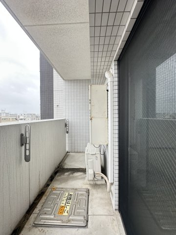 ウインステージ箱崎のバルコニー