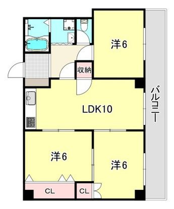 ユートピア21の間取り