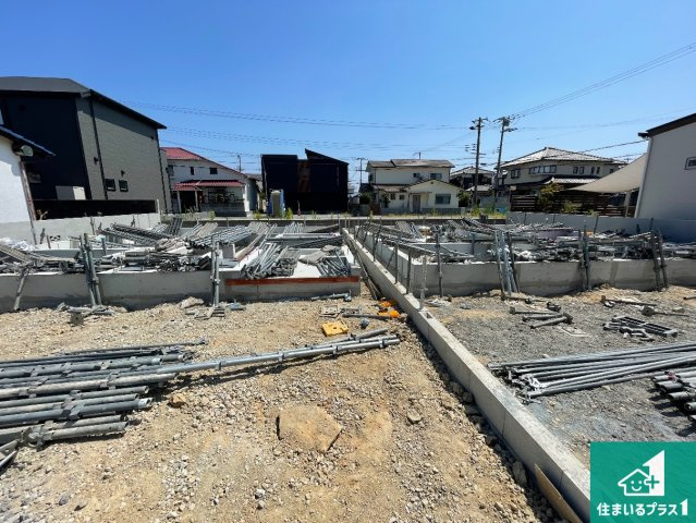 姫路市大津区長松　第4期　新築一戸建ての外観|現在建築中！落ち着いた街並みで新生活を始めることが出来そう！周辺の物件も併せてご紹介させて頂きます！