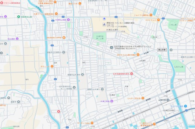 姫路市大津区長松　第4期　新築一戸建ての地図
