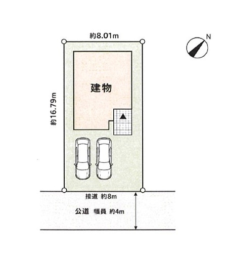 加古川市野口町良野　　中古戸建の区画図