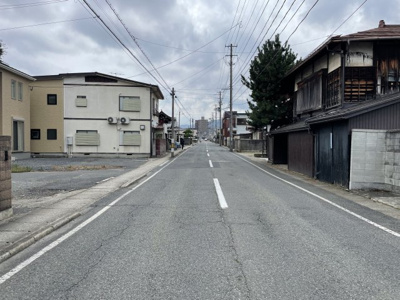 【前面道路含む現地写真】 | 山形市五日町　売土地