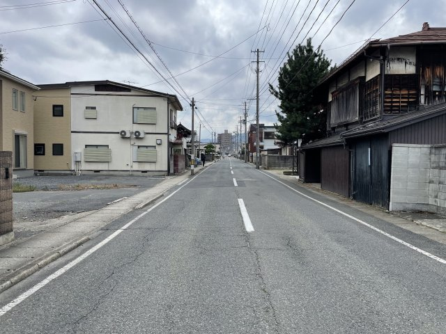 【前面道路含む現地写真】 | 山形市五日町　売土地
