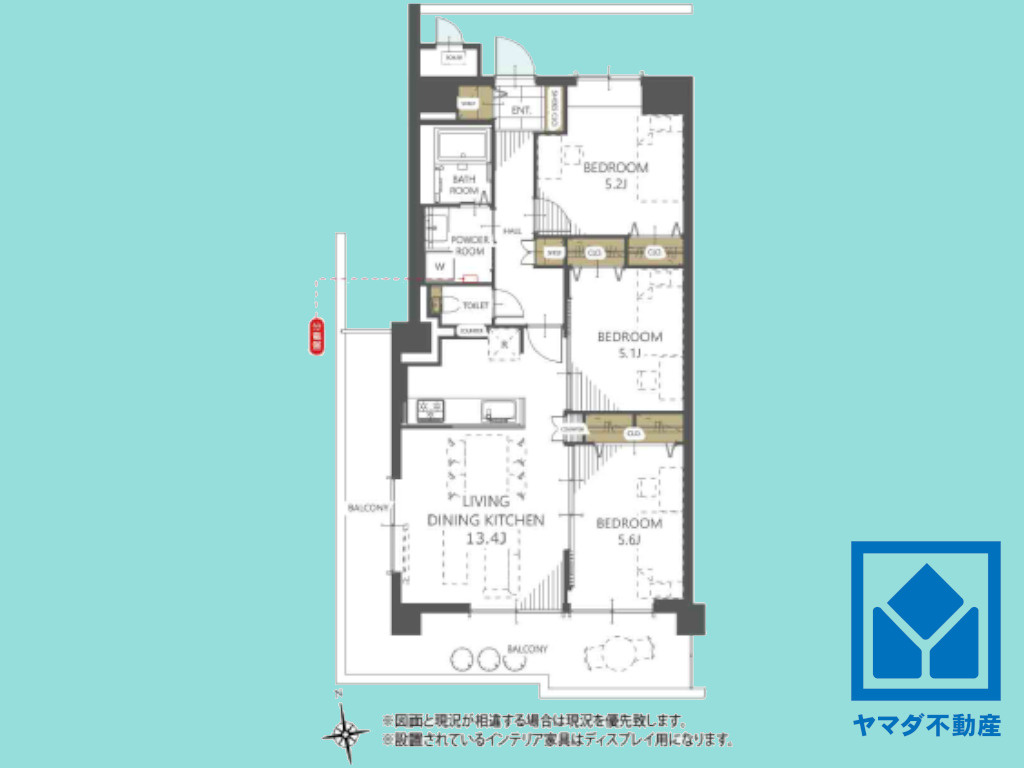 朝日プラザ伏見東の間取り