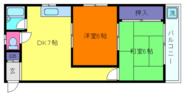 アーベインハイムの間取り