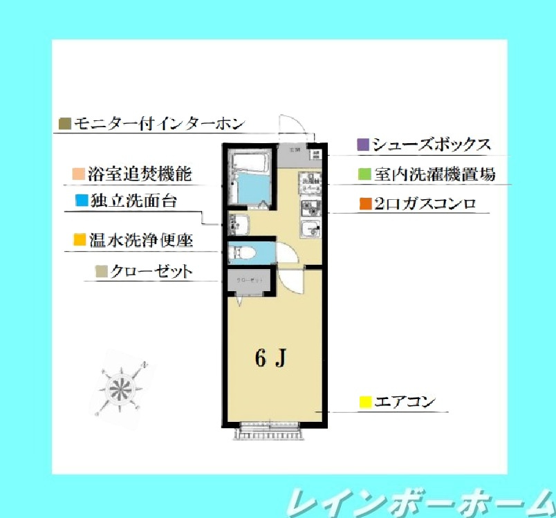 ムーンリバー北小金の間取り
