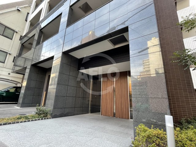 プラシード新町　堀江小学校区のエントランス|プラシード新町　エントランス