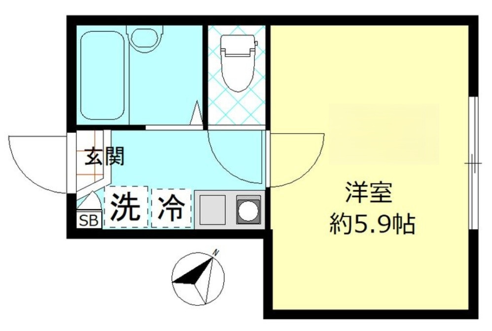 FERIO金町の間取り