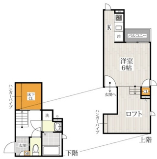 【間取り】 | ＣＢ大宮グロース | 間取りです。
