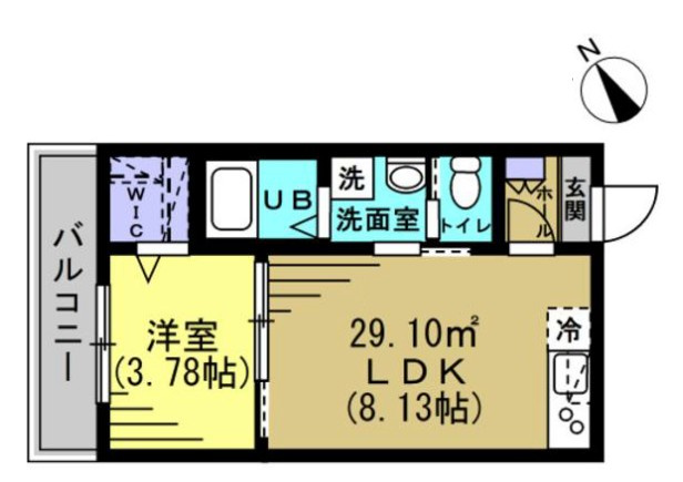 AJ北松戸の間取り