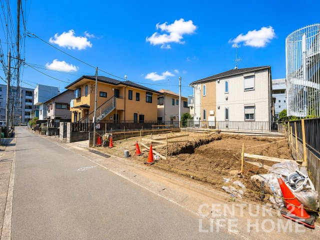【前面道路含む現地写真】 | 東急田園都市線「溝の口」新築戸建