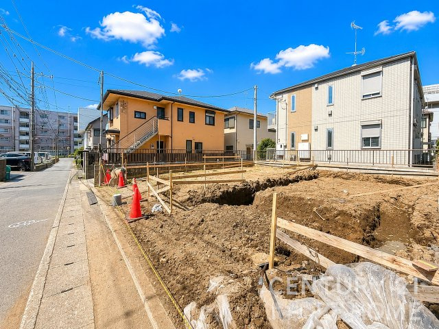 【前面道路含む現地写真】 | 東急田園都市線「溝の口」新築戸建