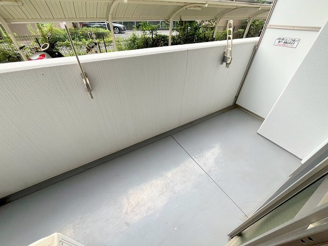 パルクレール（東淀川区）のバルコニー